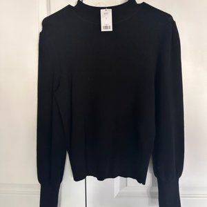 Banana Republic Puff Sleeve Ribbed Sweater Crewneck [NWT]
